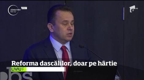 Peste 55 de mii de profesori ar fi trebuit să fie învăţaţi în ultimii doi ani cum să ţină ore destinate elevilor defavorizaţi astfel încât să scada rata abandonului şcolar