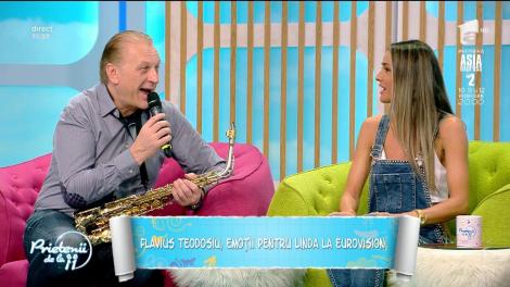 Flavius Teodosiu, emoții pentru Linda, fiica lui, la Eurovision