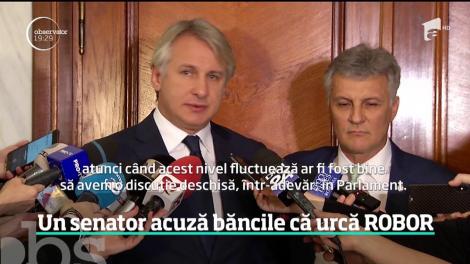Creşterea spectaculoasă a ROBOR şi creşterea ratelor românilor au ajuns subiect de dezbatere în Parlament