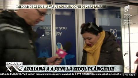 Adriana Bahmuţeanu a ajuns la Zidul Plângerii! A fost în Israel pentru a-şi regăsi liniştea!