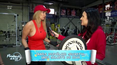 Annes dezvăluie secretul unei siluete de divă: "Merg în fiecare zi la sală"