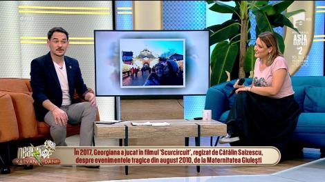 Actrița și cântăreața Georgiana Saizescu, în semifinalele Eurovision România 2019