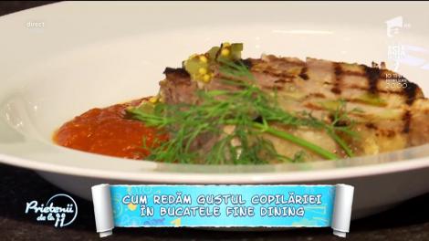 Cum se poate reda gustul copilăriei în bucatele fine dining