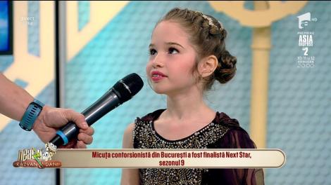 Răzvan și Dani învață cele mai "ușoare" poziții de contorsionism de la Bianca Purice, finalistă Next Star