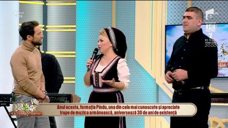 Cornelia Rednic și Formația Pindu - "Un trandafir creaști la firida mea"