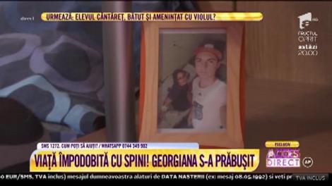 Georgiana cere ajutor pentru fratele bolnav! La 11 ani, s-a transformat din soră în mamă!