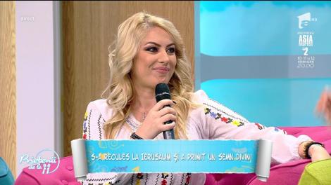 Ornela Pasăre a primit un semn divin, în Țara Sfântă: ”După slujbă am văzut una dintre minuni”