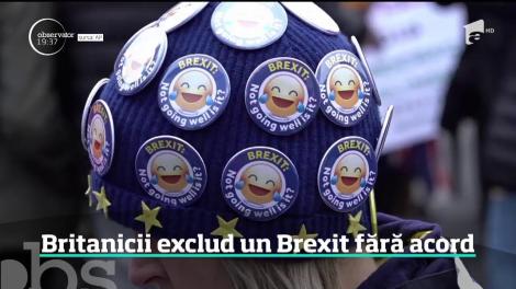 Britanicii exclud un Brexit fără acord