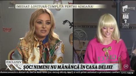 Şoc! Nimeni nu mănâncă în casa Deliei Matache