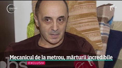 Mărturii incredibile după accidentul de metrou de la sfârşitul săptămânii trecute. Mecanicul garniturii spune că noile trenuri sunt "prea inteligente" pentru a putea fi controlate