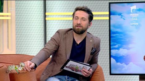 Răzvan face glume la adresa colegului său. Dani: "Eu, în redacție, am fost votat plosca echipei"