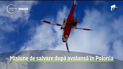 Operaţiune de salvare impresionantă pe cel mai înalt vârf din Polonia
