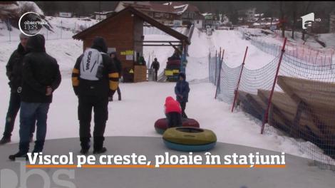 În cazul în care plănuiţi o ieşire la munte zilele acestea, trebuie să ştiti că vremea nu este deloc indicată pentru schiat sau drumeţii