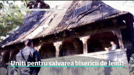 În județul Sălaj, o biserică din lemn, monument istoric, a fost recondiţionată din banii localnicilor