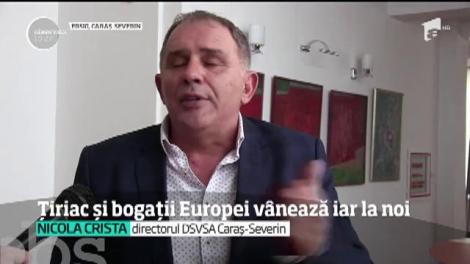 Milionarii Europei vânează din nou cu Ion Ţiriac, de data aceasta la Ersig, în judeţul Caraş-Severin