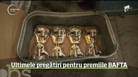 Ultimele pregătiri pentru premiile BAFTA