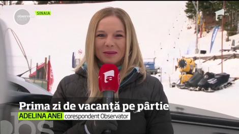 Prima zi de vacanţă umple staţiunile de pe Valea Prahovei