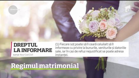 Sfatul de drept. Ce presupune regimul matrimonial şi ce înseamnă acel contract prenupţial