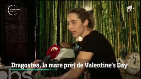 De Valentine's Day, dragostea poate să coste şi câteva mii de lei