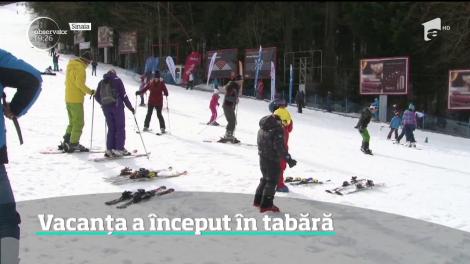 Vacanţa a început în tabăra