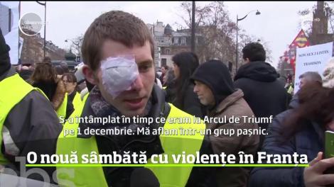 O nouă sâmbătă cu violente în Franța