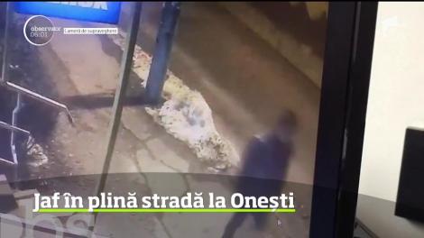 Jaf în plină stradă la Oneşti, judeţul Bacău
