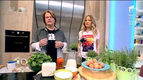 Reţeta zilei: Plăcintă cu brânză și spanac