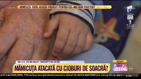 O tânără mămică plânge de dor de când bebeluşul, de numai 6 luni, i-a fost smuls din braţe