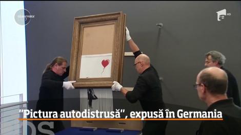 Tabloul care s-a autodistrus parţial este, din nou, expus într-un muzeu din Germania