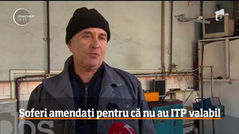 Șoferi amendați pentru că nu au ITP valabil
