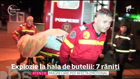 O explozie într-o staţie de încărcare a buteliilor a declanşat alerta de cod roşu. Staţia din Bihor a sărit în aer, iar mai mulţi muncitori sunt în stare critică