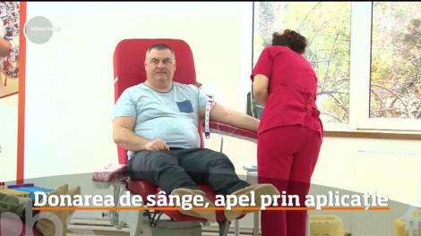 Criza de sânge din spitalele din România ar putea fi rezolvată în curând, datorită unei aplicaţii care se poate instala pe telefonul mobil