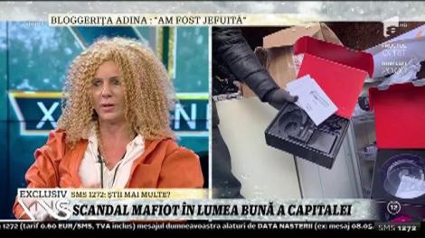 Scandal mafiot. Adina Banea: ”Mi-a spus că vor chema brigada Antidrog”