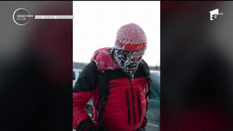 Tibi Uşeriu a fost nevoit să spună adio uneia dintre cele mai dure competiţii, desfăşurată în Canada, în apropierea Cercului Polar