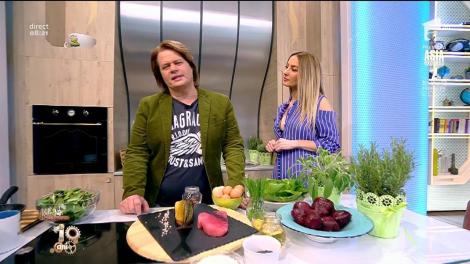Reţeta zilei: Vlăduț gătește o salată rusească, plină de culoare și savoare