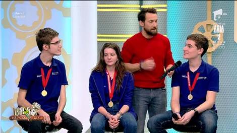 Robotul român medaliat la Campionatul de Robotică din Coreea de Sud, în platoul Neatza