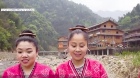 Femeile dintr-un sat din China se tund o singură dată în viață, iar părul lor rămâne sănătos şi nu încărunţeşte