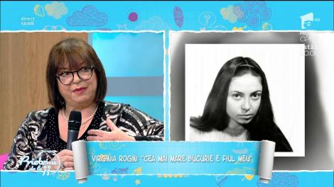 Virginia Rogin, „scorpia” din „Fructul oprit”, destăinuiri emoționante: „Dacă m-aș mai naște o dată, tot actriță m-aș face”