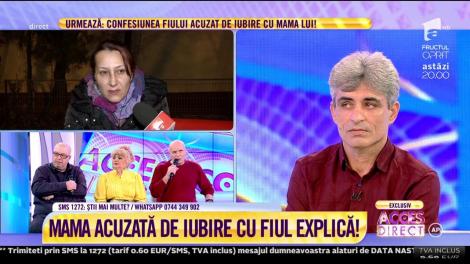 Mama acuzată de iubire cu fiul explică: "Totul este o minciună, în filmări nu sunt eu și nici copilul meu"