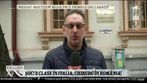 Opt clase în Italia, chirurg în România. Falsul doctor a operat în câteva clinici private