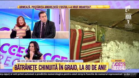 Imagini îngrozitoare din grajdul în care bunica Maria locuiește: "Nu vreau să plec de acolo"