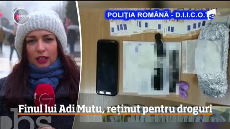 Finul lui Adrian Mutu a fost prins în flagrant, în timp ce făcea trafic cu substanţe de mare risc