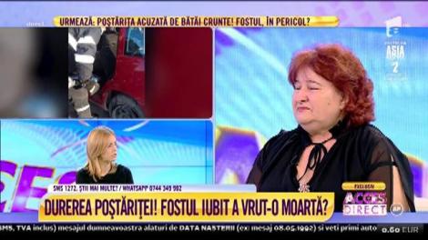 Durerea poștăriței Dumitra! După ce a fost grav rănită într-un accident, fostul iubit a dat bir cu fugiţii