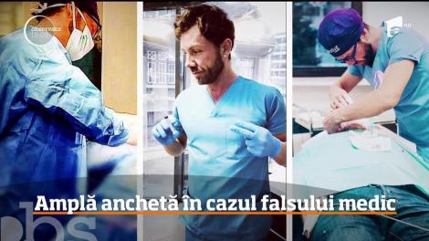 Impostorul italian în halat de medic a ajuns din nou în faţa anchetatorilor