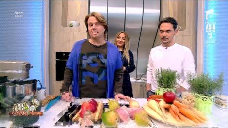 Reţeta zilei: Vlăduț gătește rasol de curcan cu sos fructat