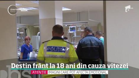 O tânără de 18 ani şi tatăl ei au murit pe loc într-un accident