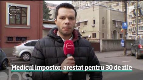 Falsul chirurg Matteo Politi, arestat pentru 30 de zile