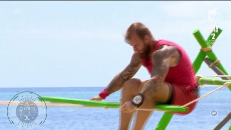 Adrenalină și suspans la proba ''Taie-ți drum spre victorie''. Alex și Silviu sunt pregătiți să dea tot ce e mai bun în proba pentru de eliminare