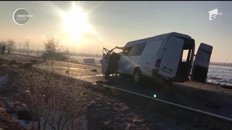 S-a dat cod roşu de intervenţie pe o şosea din Suceava!