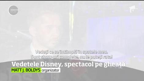 Cele mai îndrăgite personaje Disney strălucesc zilele acestea pe gheaţă, la Bucureşti, în spectacolul fenomen "Disney on Ice - Reach for the Stars"